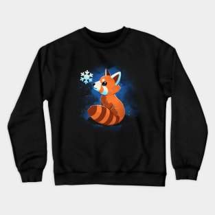 Red Panda Winter Christmas Crewneck Sweatshirt